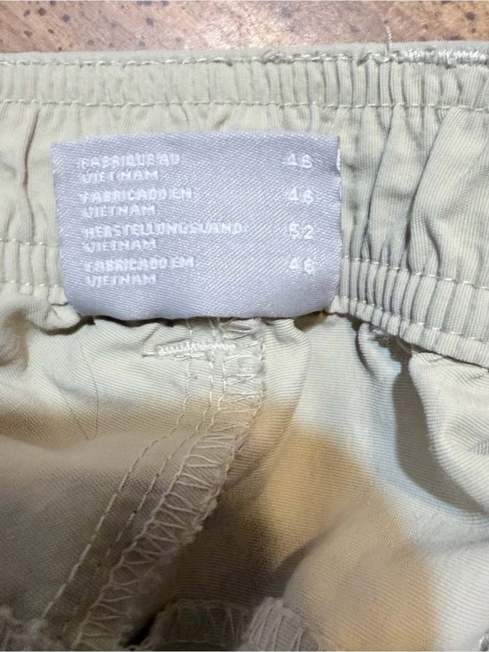 Columbia PFG Men's Khaki Cargo Shorts - Lightweight Utility Style Sz 36 - Picture 7 of 8